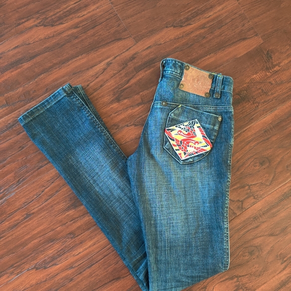 Rock Revolution Skinny Jean With Embroidery Pocket - Picture 6 of 8
